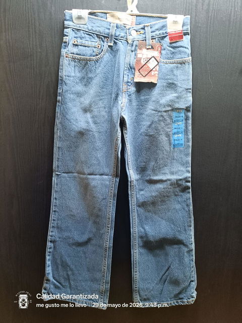 Pantalón de mezclilla Levi's 501 original