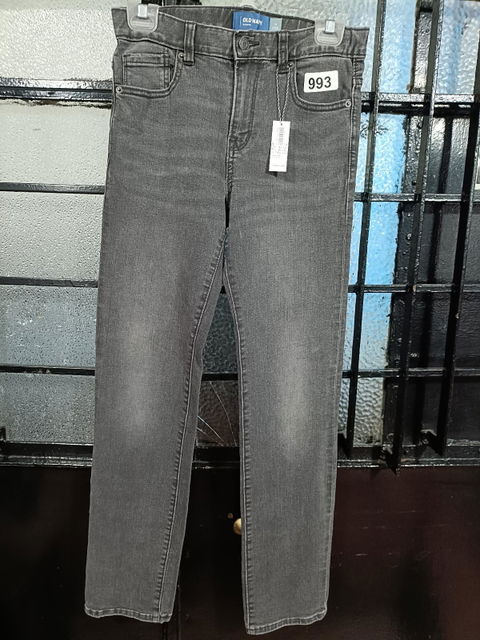 Pantalón de mezclilla gris de niño