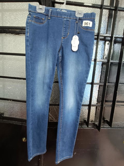 Pantalón de mezclilla azul claro para niña