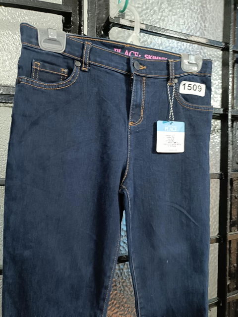Pantalón Skinny de Mezclilla Color Azul