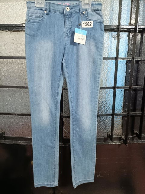 Pantalones de mezclilla claros para niña