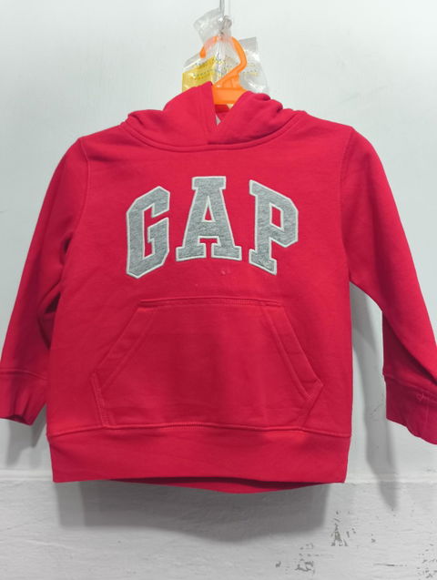 Sudadera roja GAP para niño de 3 años