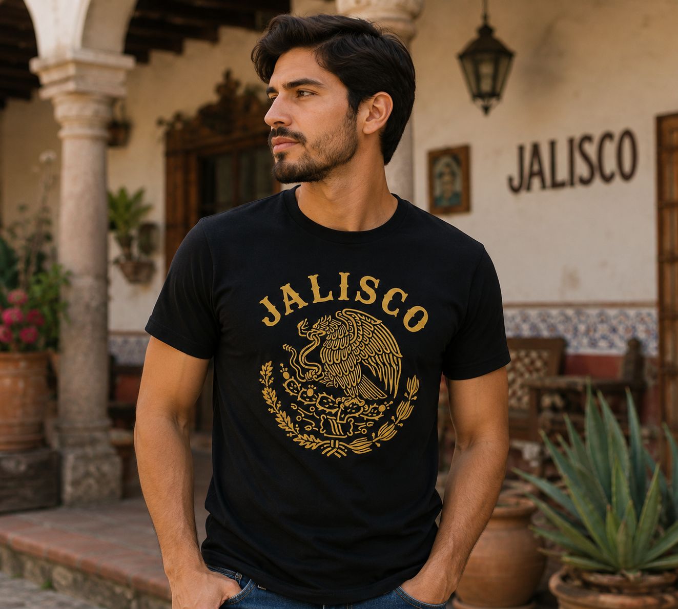 Playera de Caballero Jalisco/Michoacán