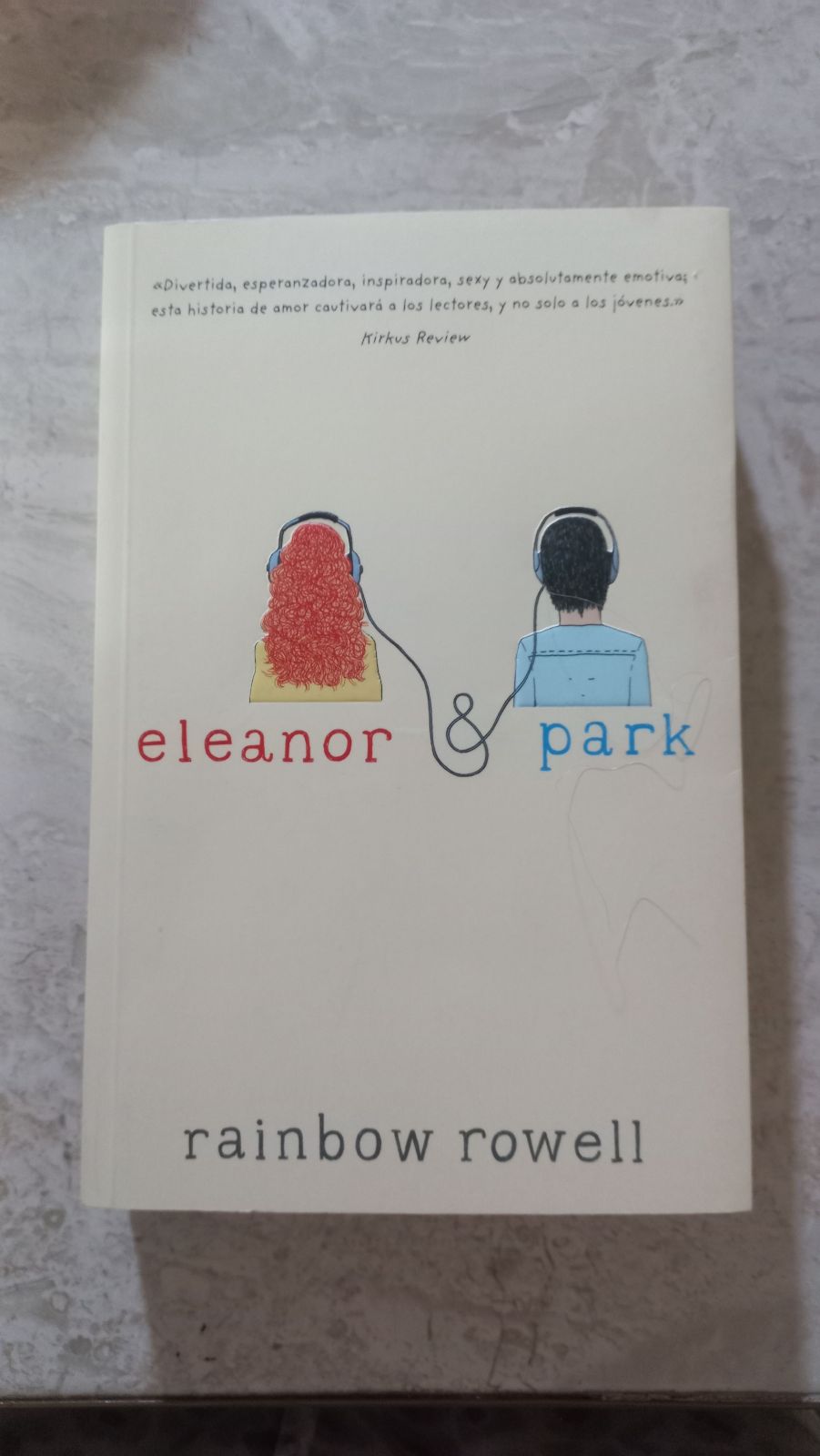 Libro 'Eleanor & Park' de Rainbow Rowell