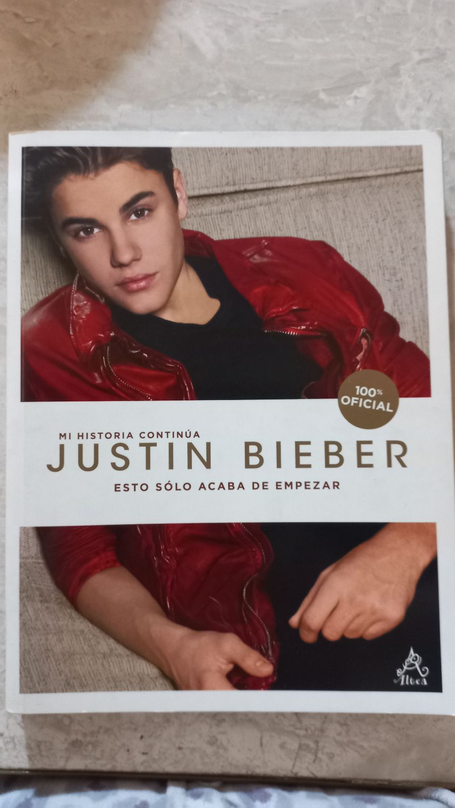 Libro oficial de Justin Bieber: Mi historia continúa