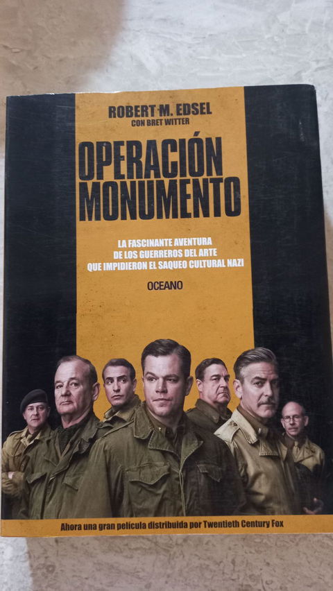 Libro Operación Monumento de Robert M. Edsel