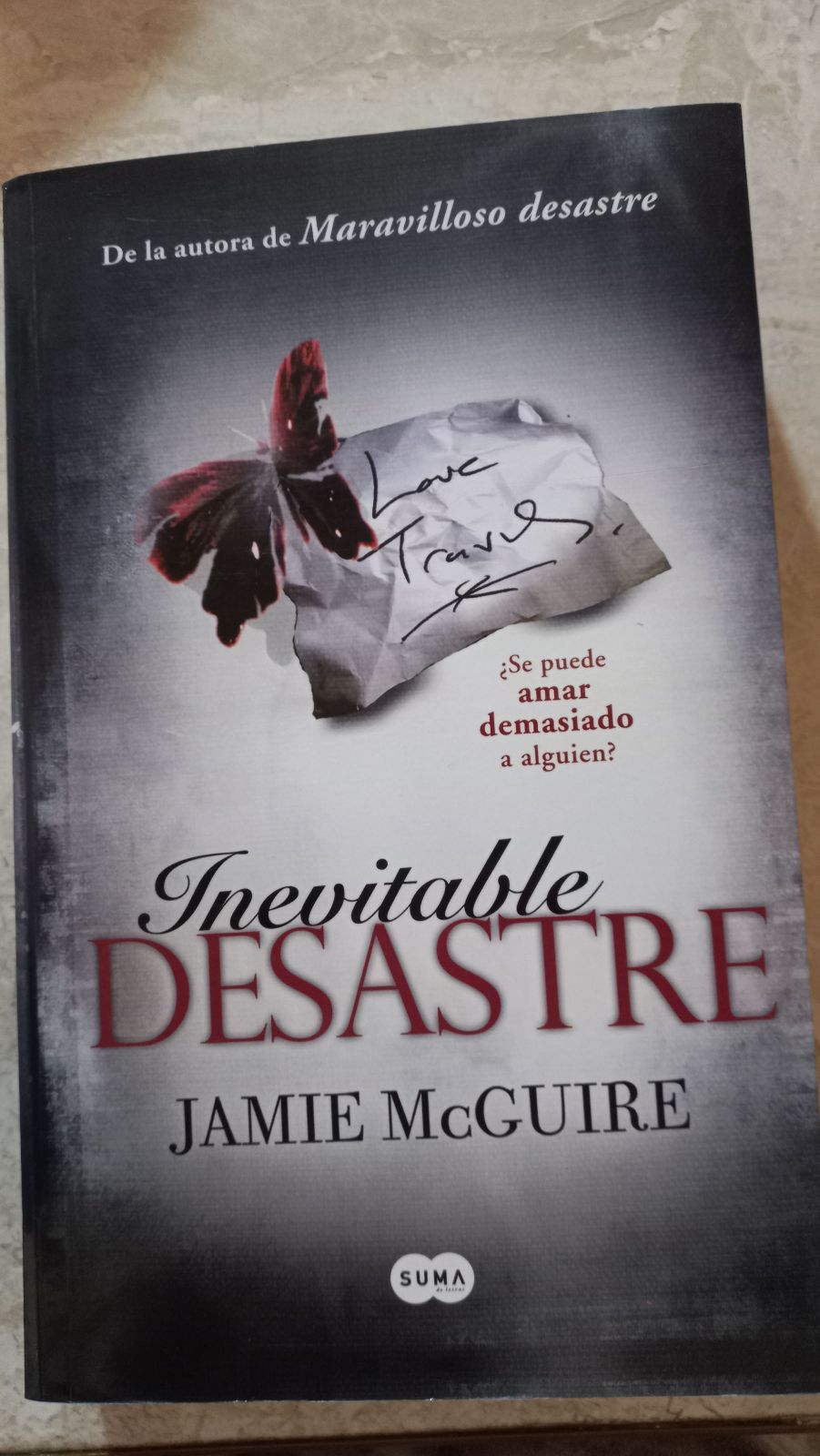 Inevitable Desastre de Jamie McGuire - Novela Romántica