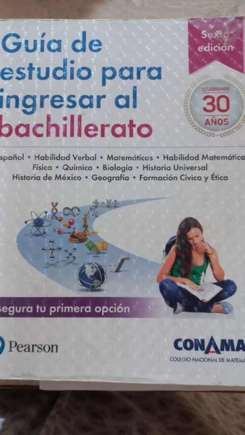 Guía de estudio para ingresar al bachillerato - Pearson
