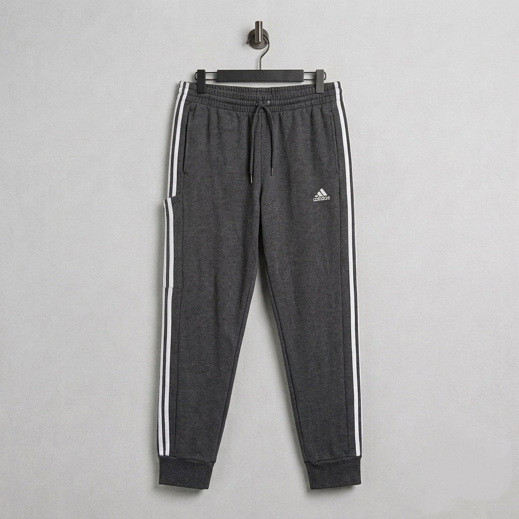 Pants Adidas Gris Talla XL con Bolsillos
