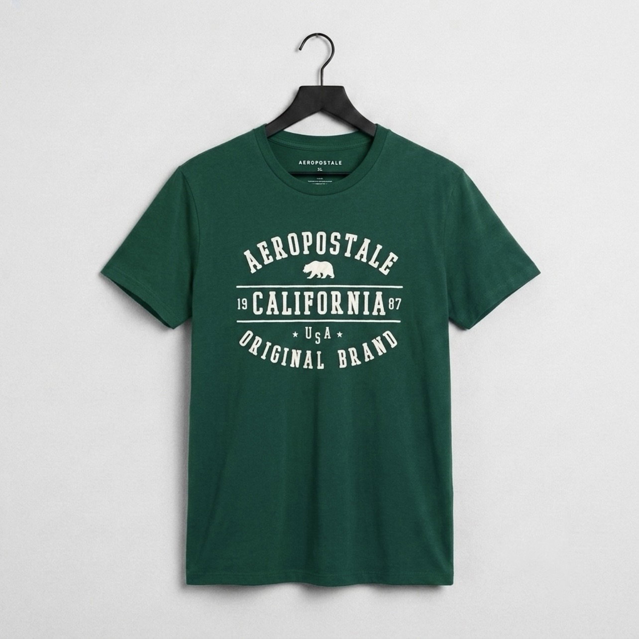 Playera Aeropostale Talla XL Color Verde