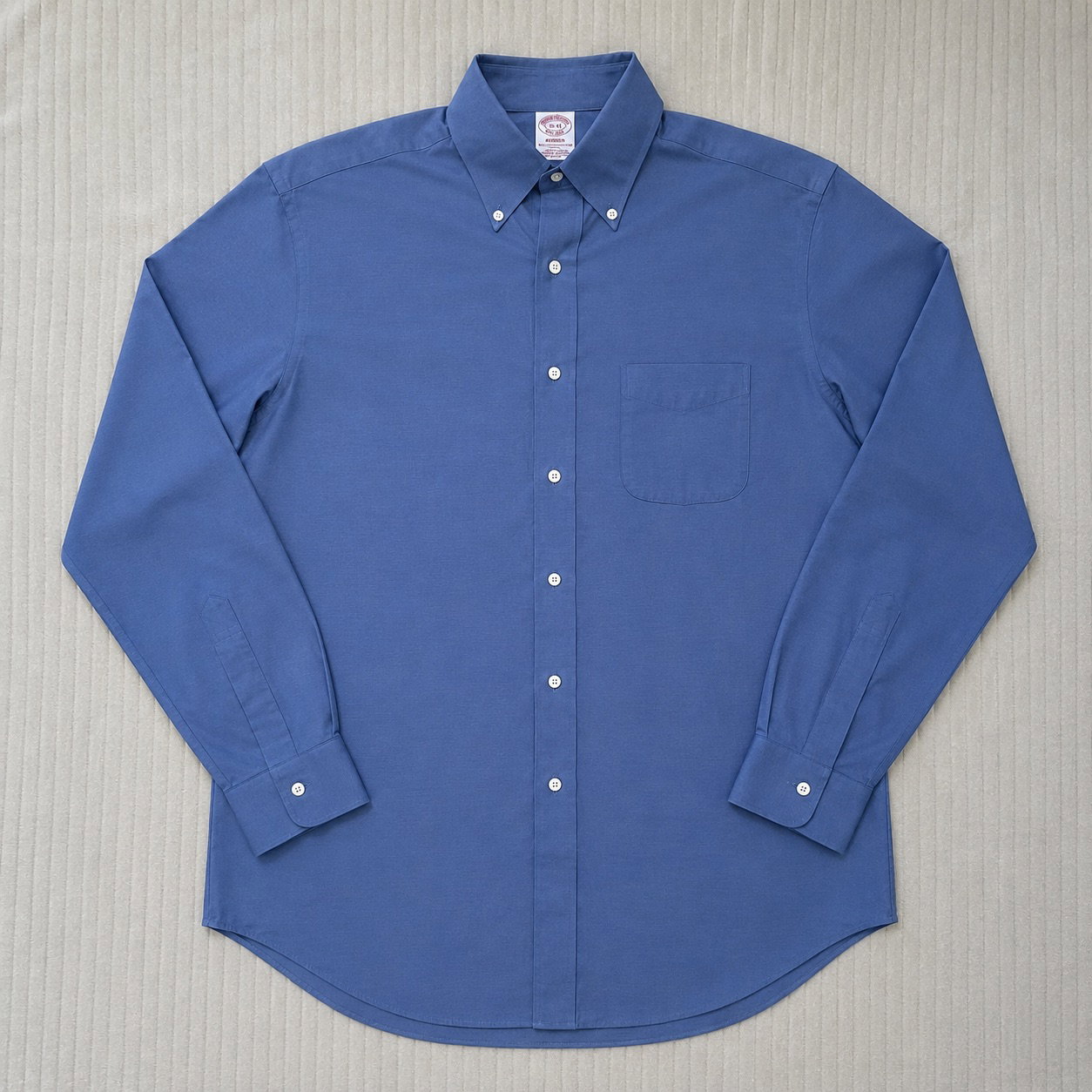 Camisa Brooks Brothers de Manga Larga Talla 16-34 (L)