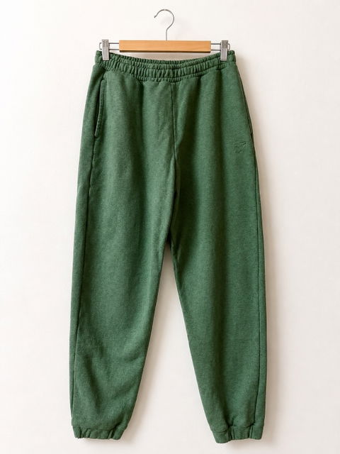 Jogger GYMSHARK Verde Jaspeado Talla S - Como Nuevo