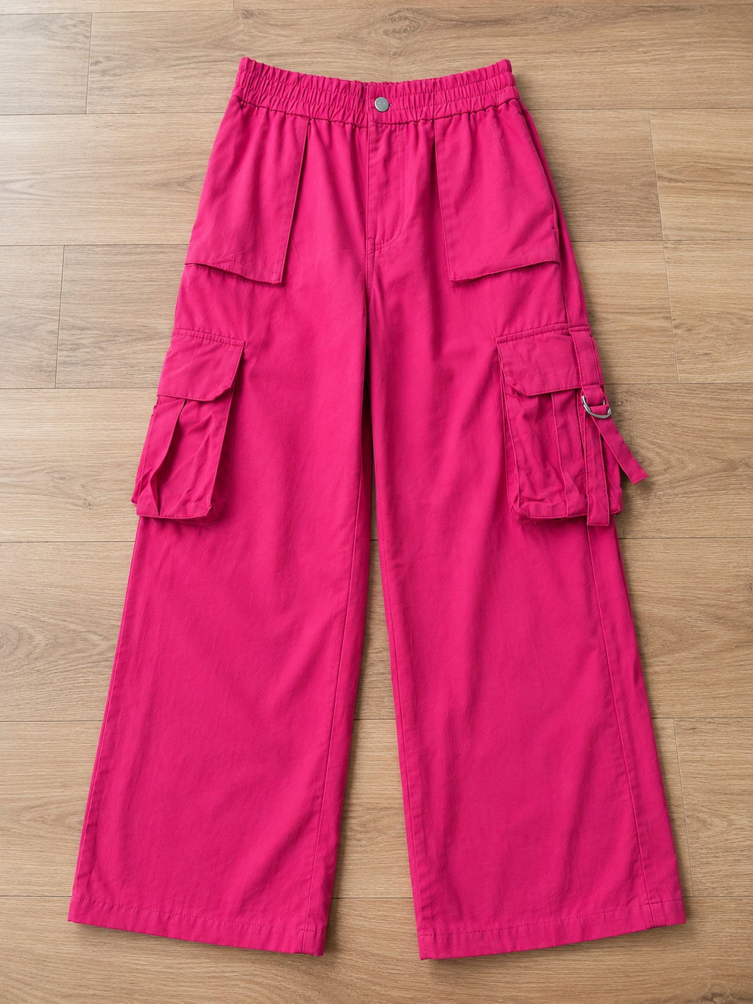 Pantalón Cargo VBRT Rosa Fucsia en Buen Estado