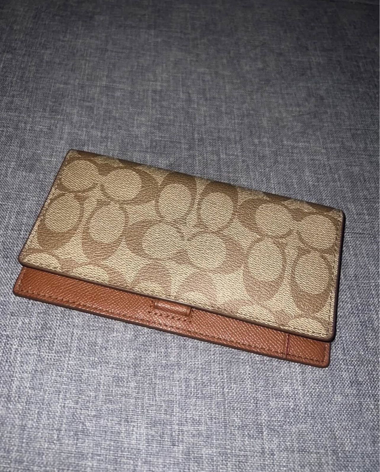 Cartera chequera coach