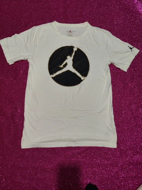 Playera Jordan Blanca con Logo