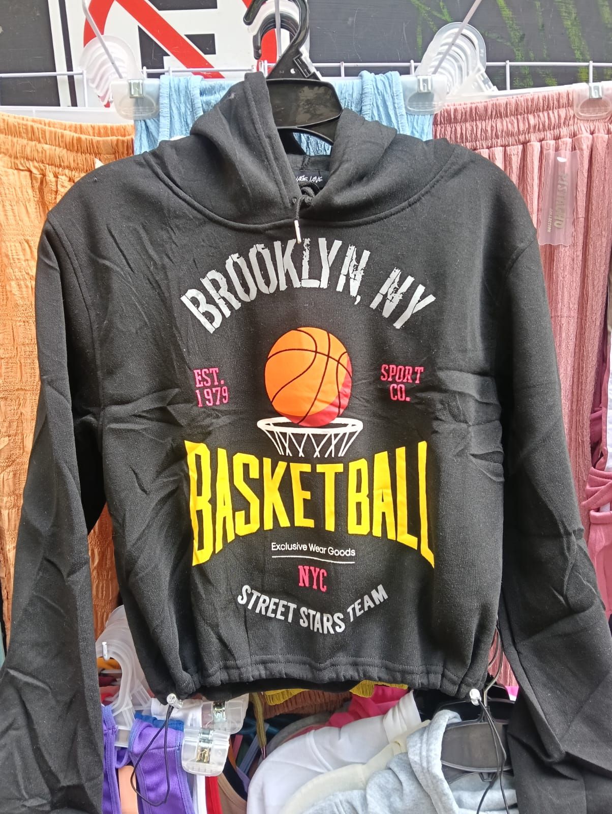 Sudadera con capucha Brooklyn NY Basketball