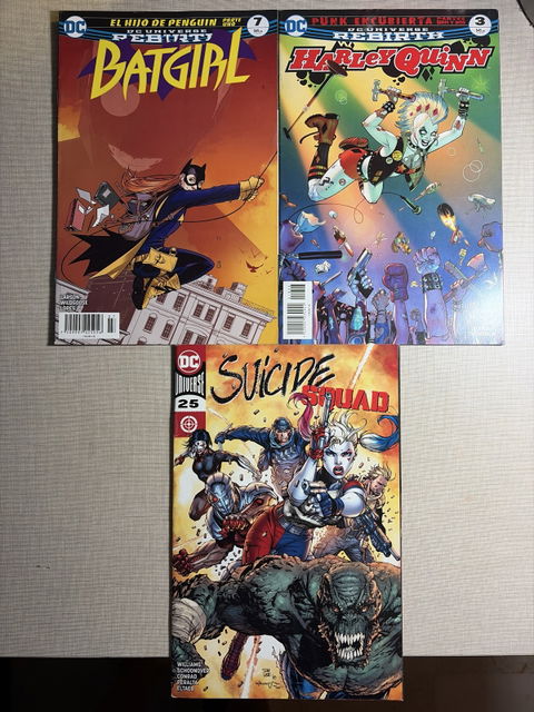 Lote de cómics: Batgirl y Suicide Squad