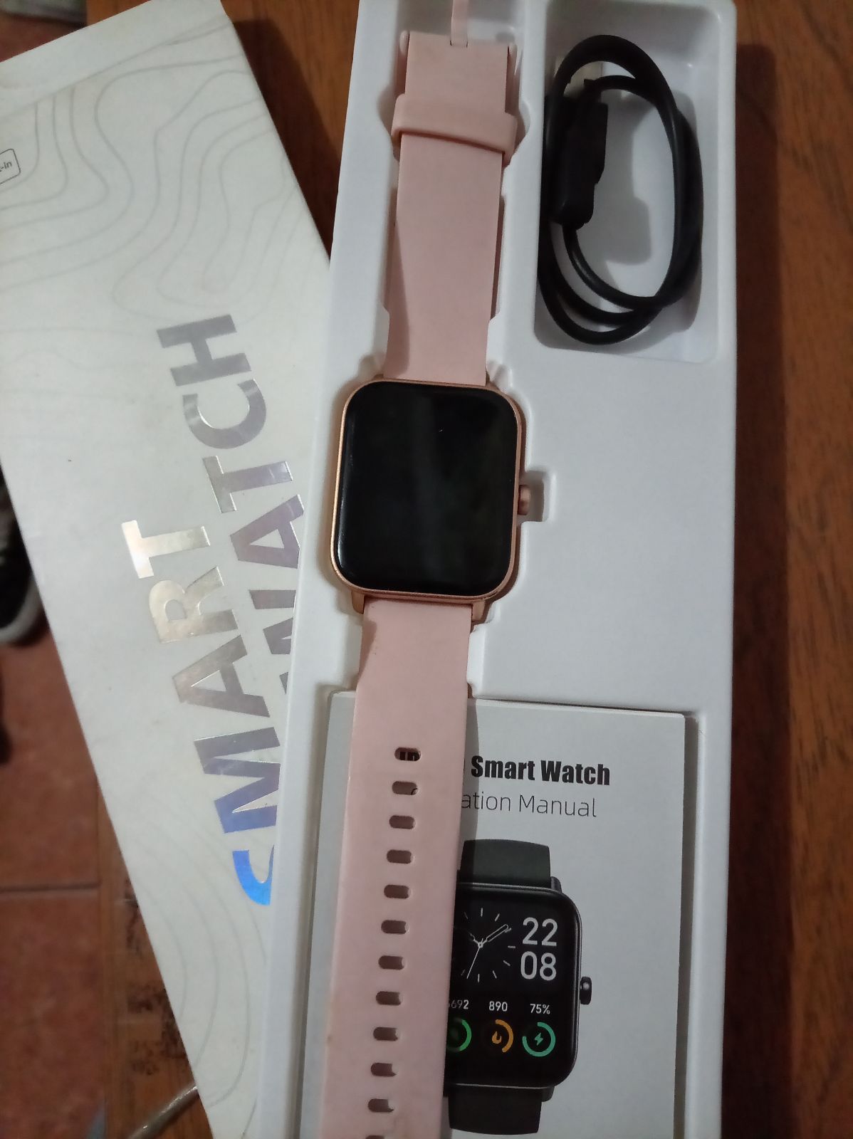 Smart Watch para Dama con Alexa y Monitoreo de Salud