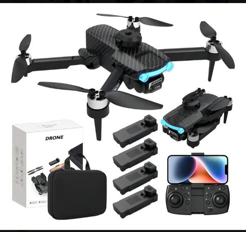 Drone XT204 4K con Evasión de Obstáculos y Control Remoto