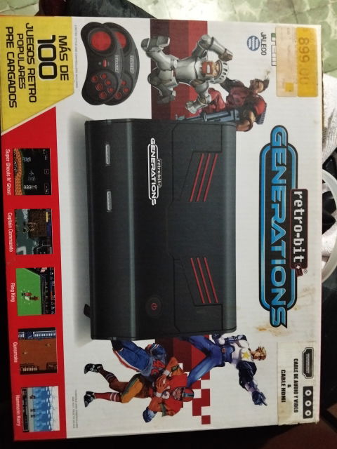 Consola Retro Retro-Bit Generations con Más de 100 Juegos