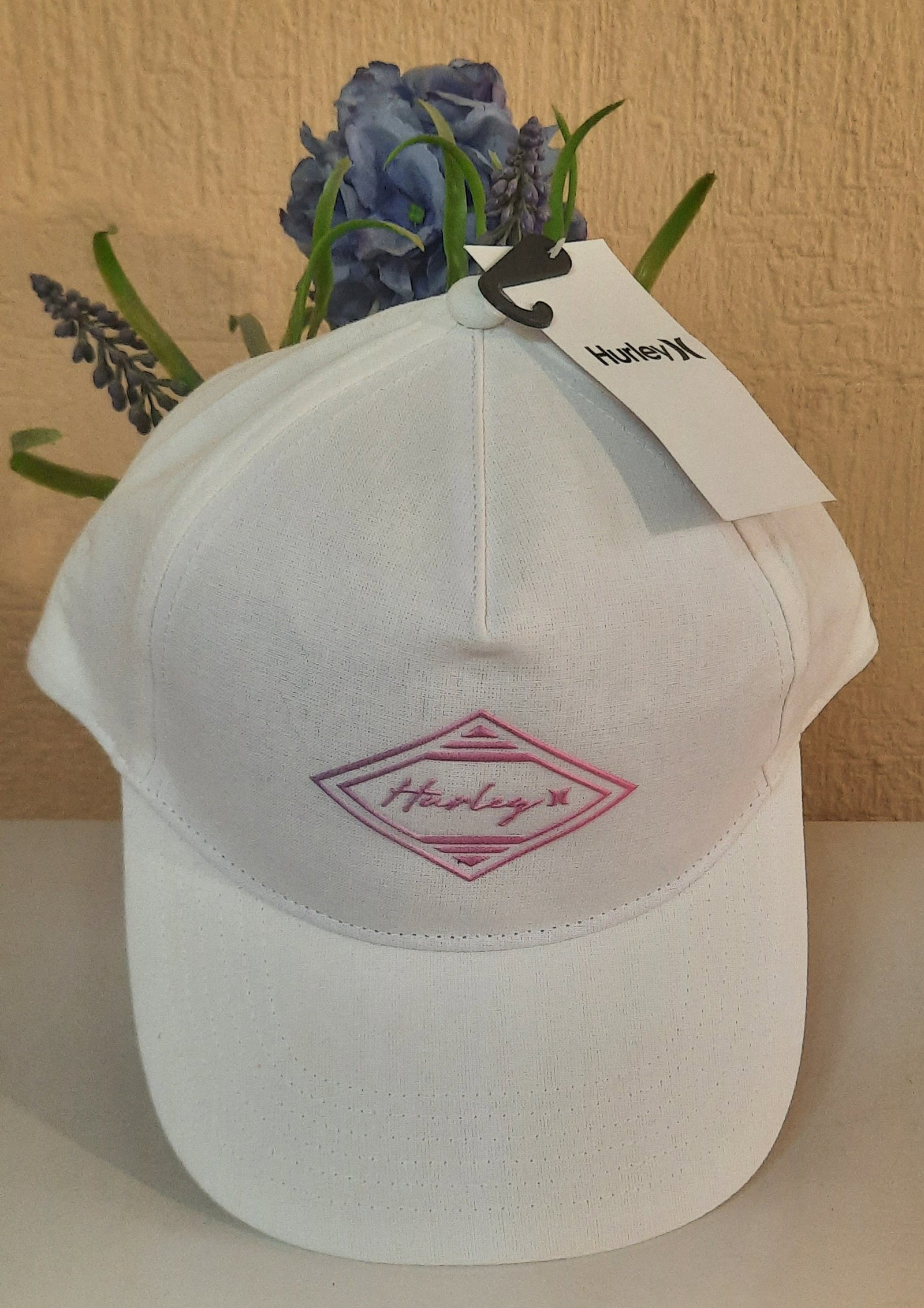 Gorro Hurley Original Blanco Nuevo con Etiqueta