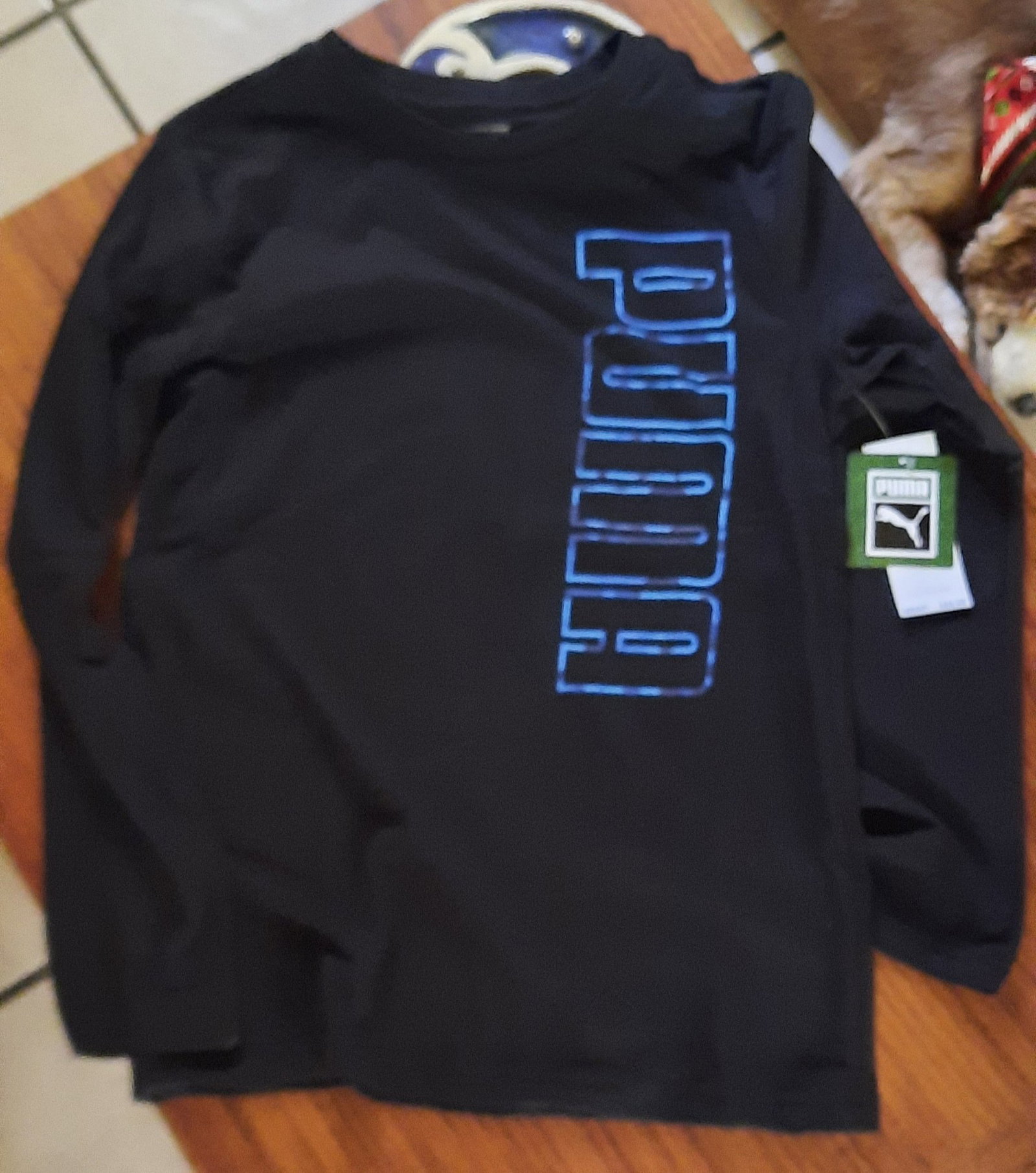 Playera Manga Larga Puma para Niño Talla 14 - Nueva con Etiqueta