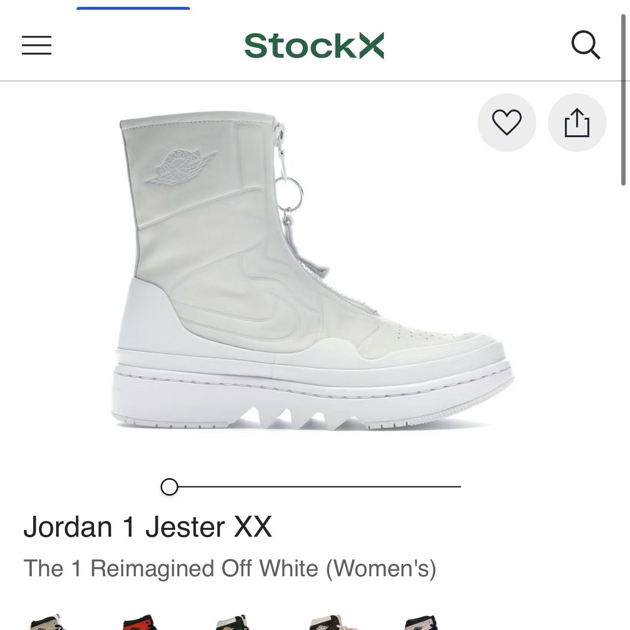 Tenis Nike Jordan 1 jester XX