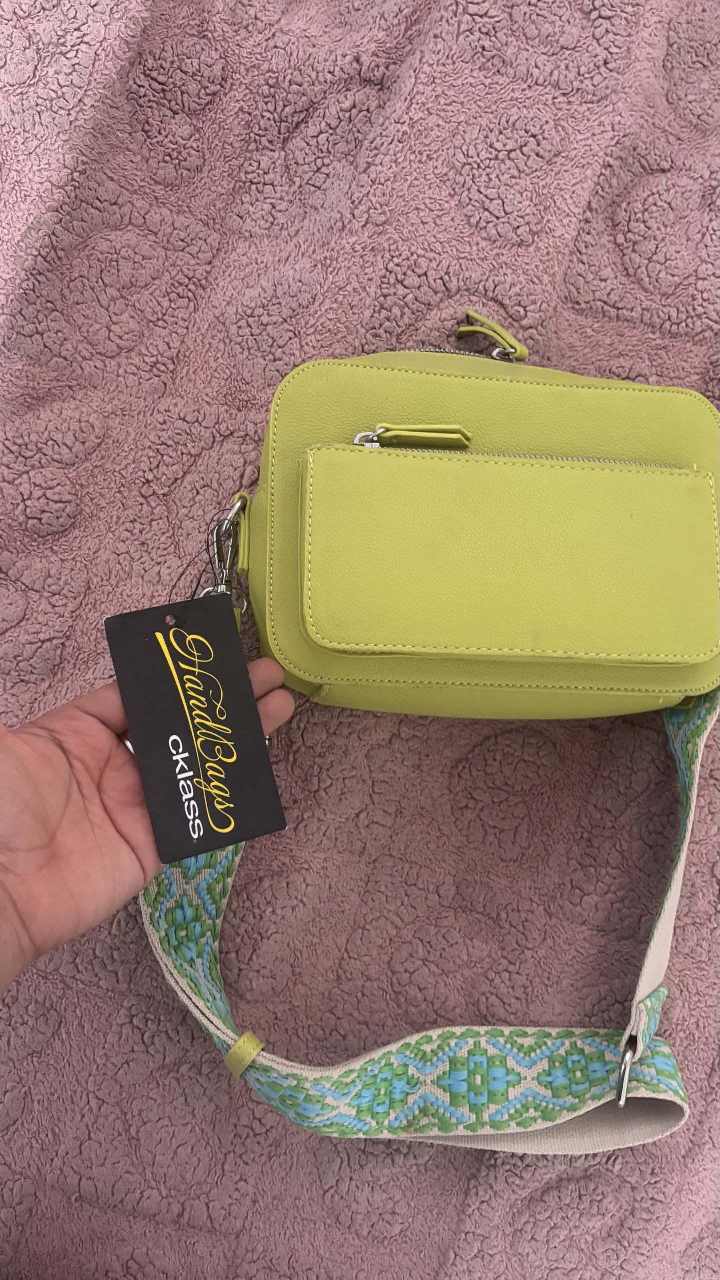 Bolsa cklass verde 