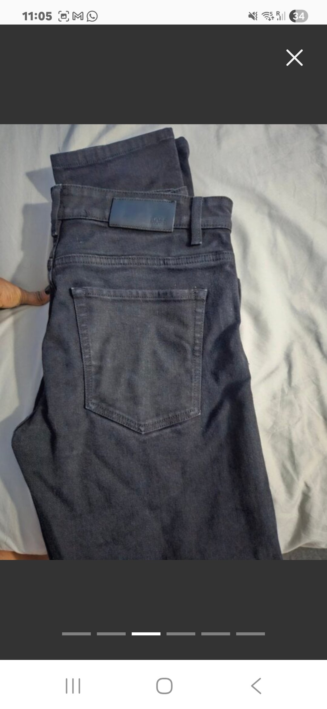 Jeans Boss para Caballero Talla 32 en Buen Estado, original 