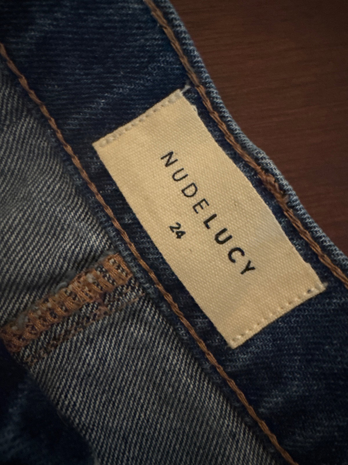 Nude Lucy Denim Pencil Skirt