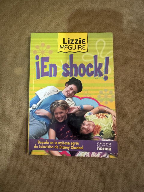 Libro Lizzie McGuire: ¡En Shock!