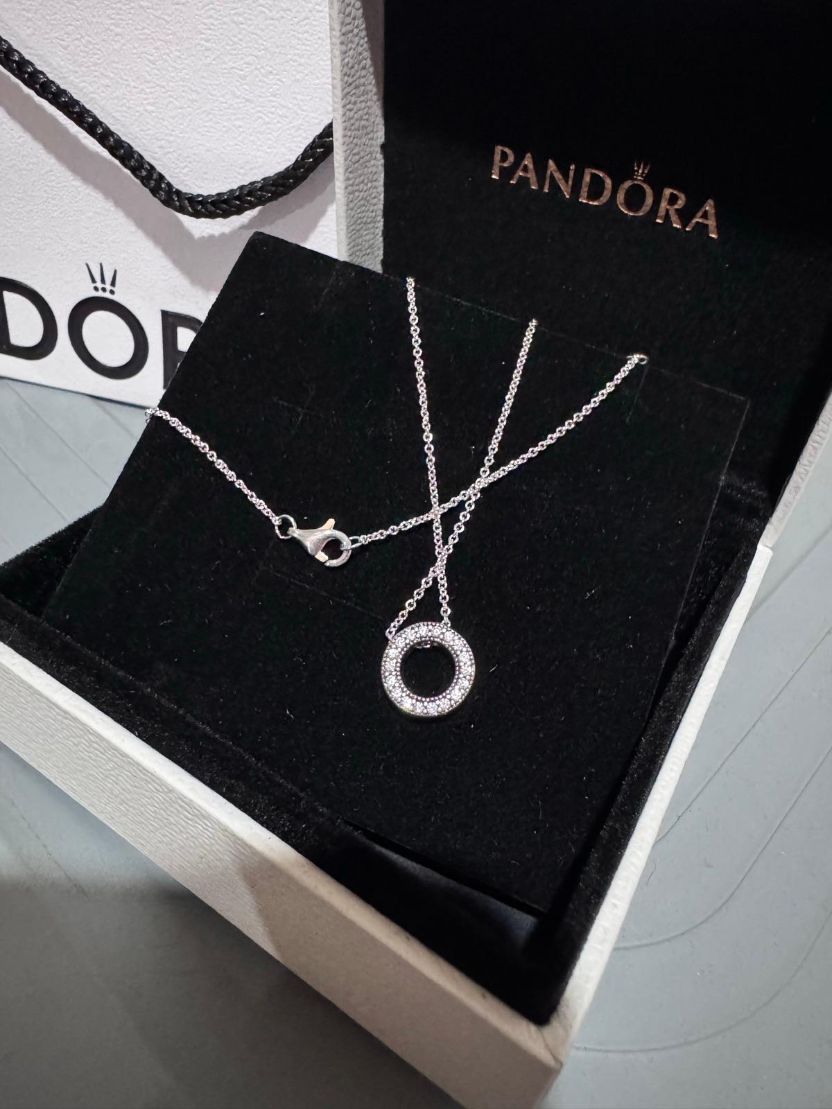 Collar de circonia brillante Pandora 55 cm