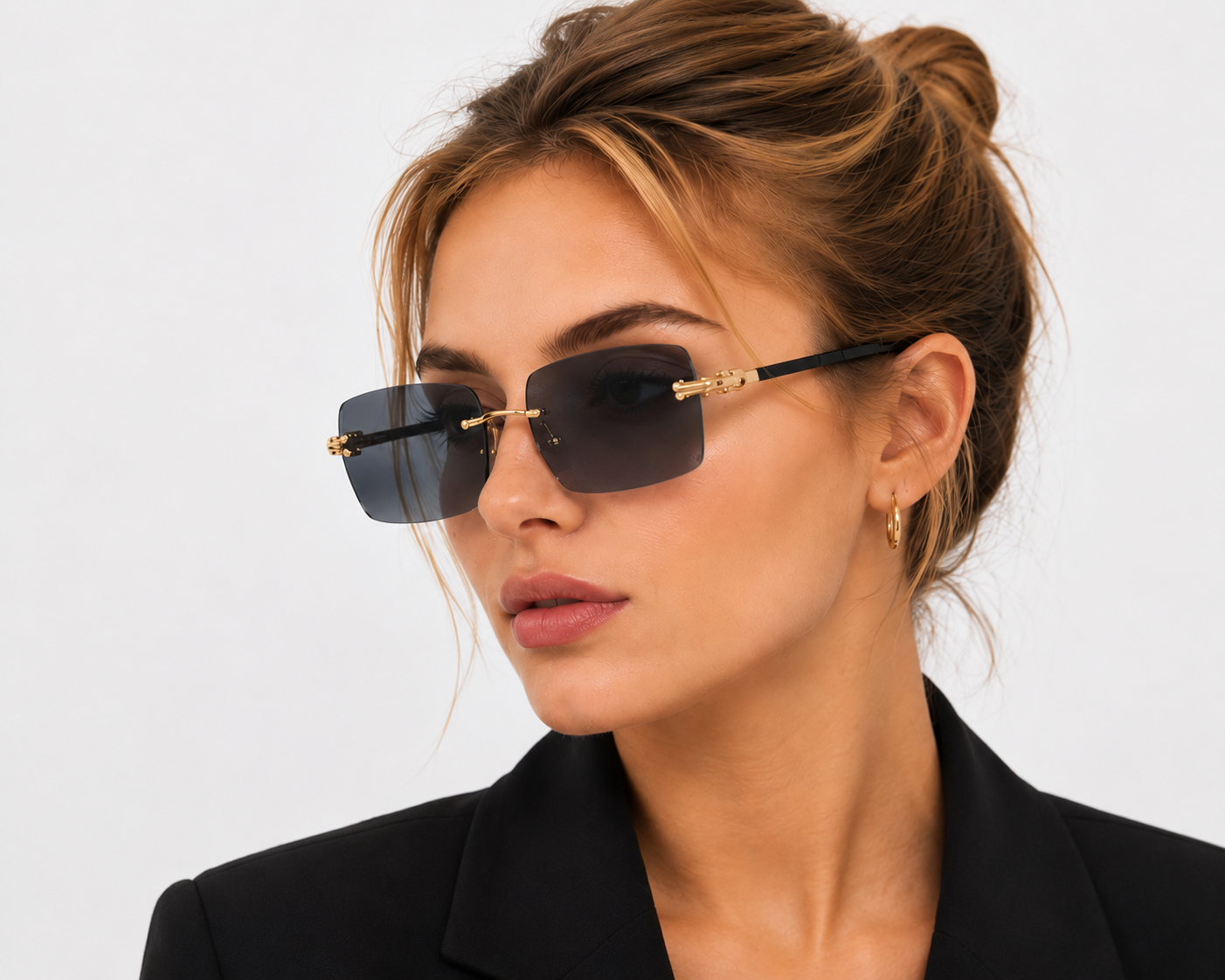 GAFAS NEGRAS SIN MARCO