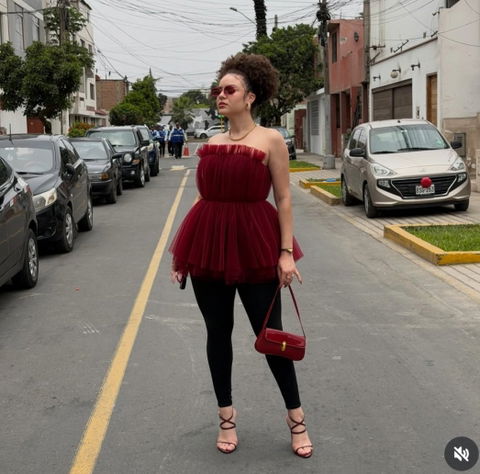 Blusa Tul Vino H&M Nueva