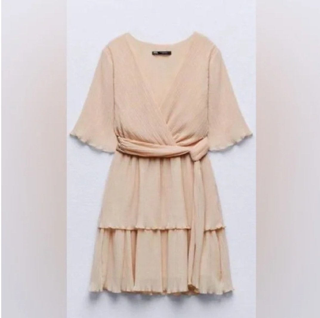 Vestido Rosa Zara Nuevo