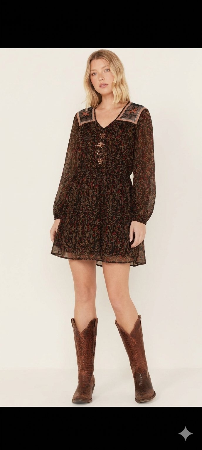 Vestido Bohemio Zara