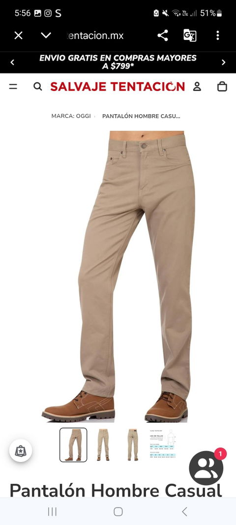 Pantalón weekend