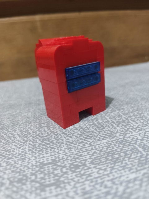 LEGO Among Us MOC Impostor Rojo