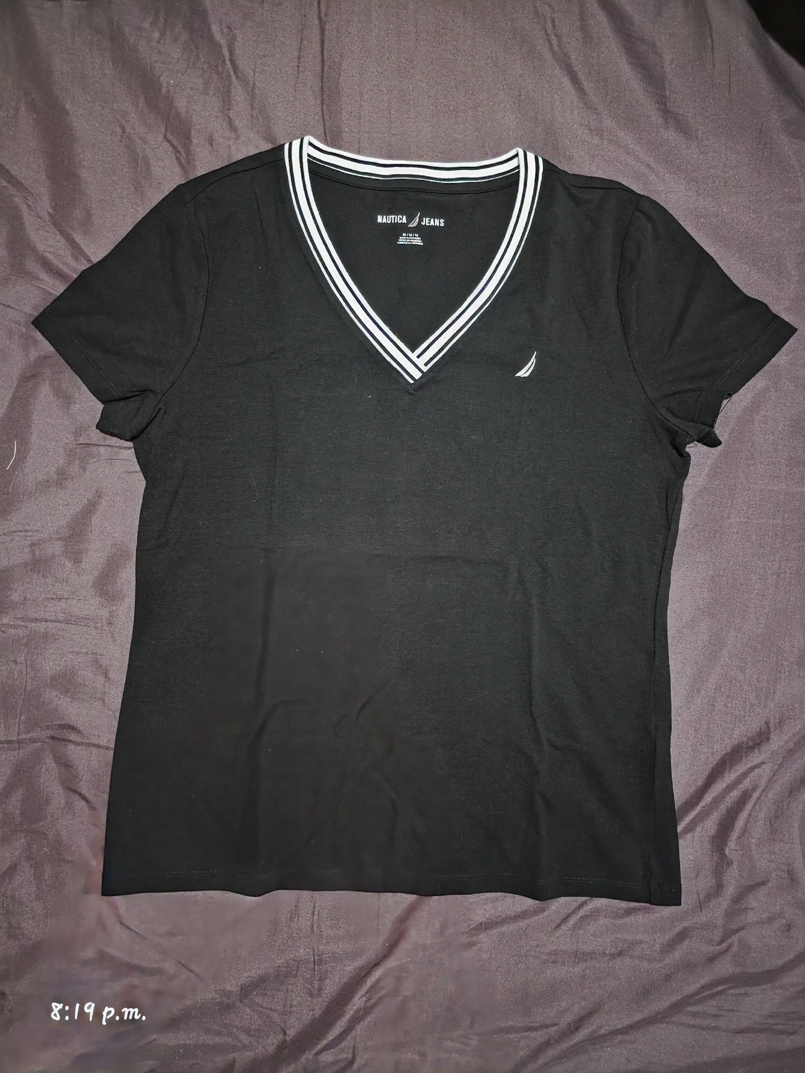 Playera de Mujer Náutica Talla M Nueva
