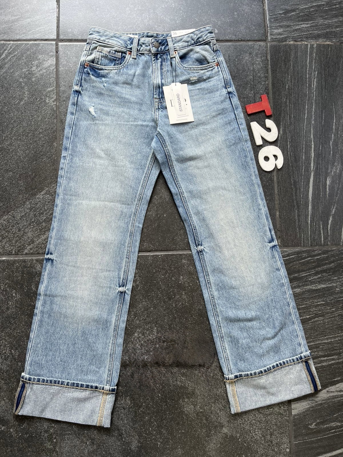 Jeans de mezclilla Stradivarius 