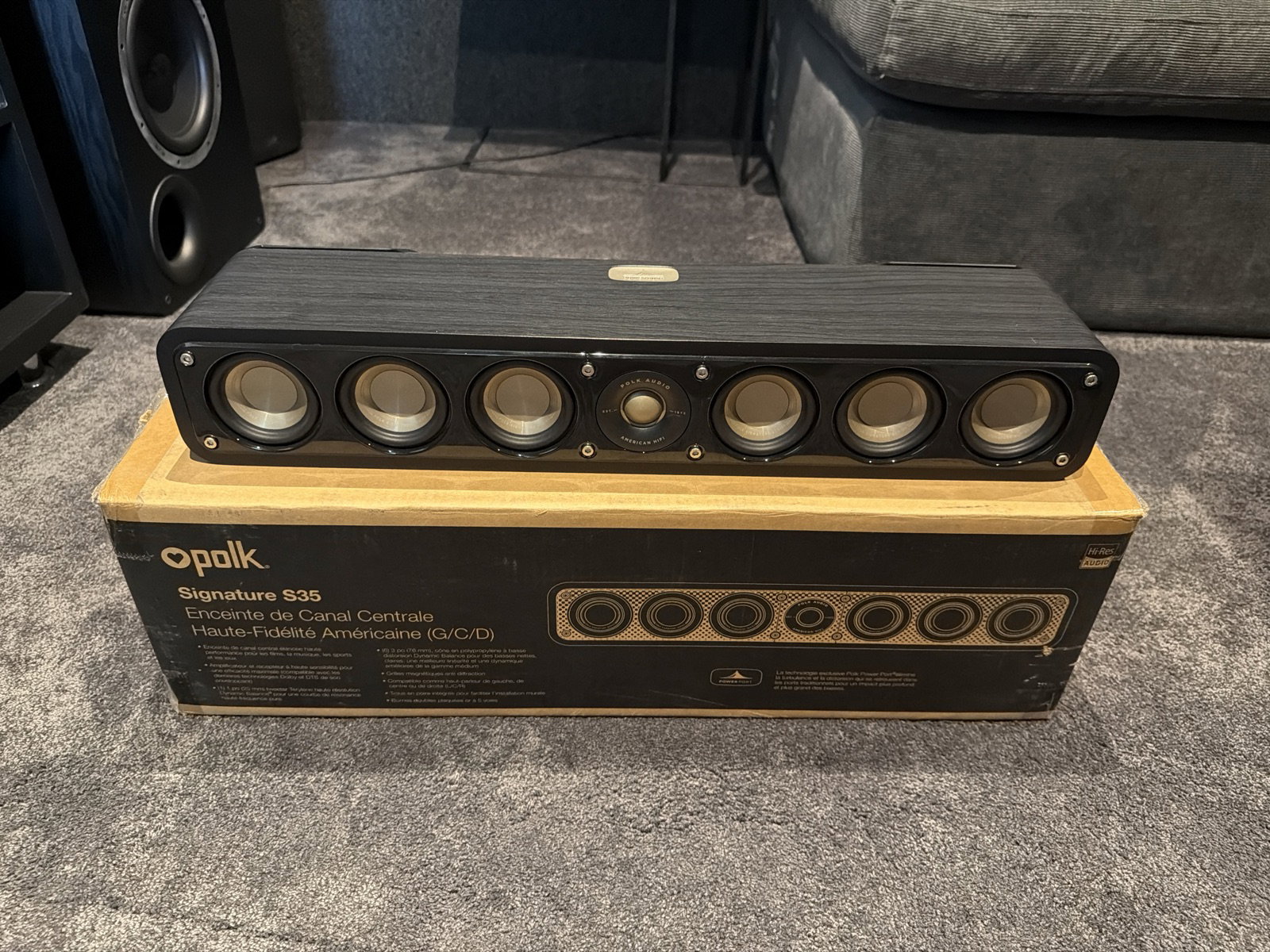 Barra de sonido Polk Audio Signature S35