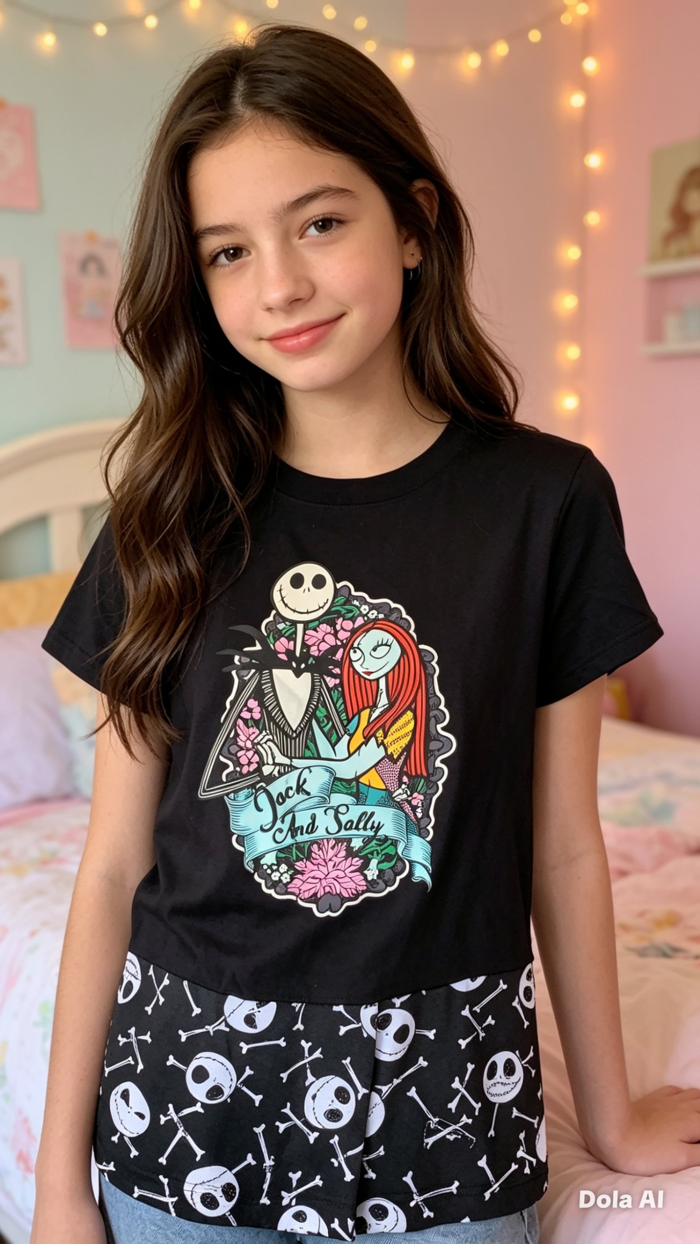 Playera para Niños de El Extraño Mundo de Jack - Talla L