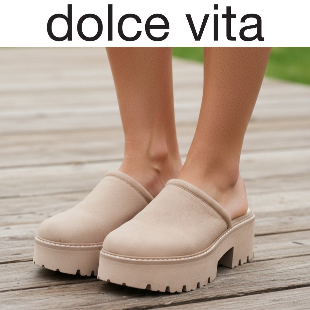 Zuecos de plataforma dolce vita Originales