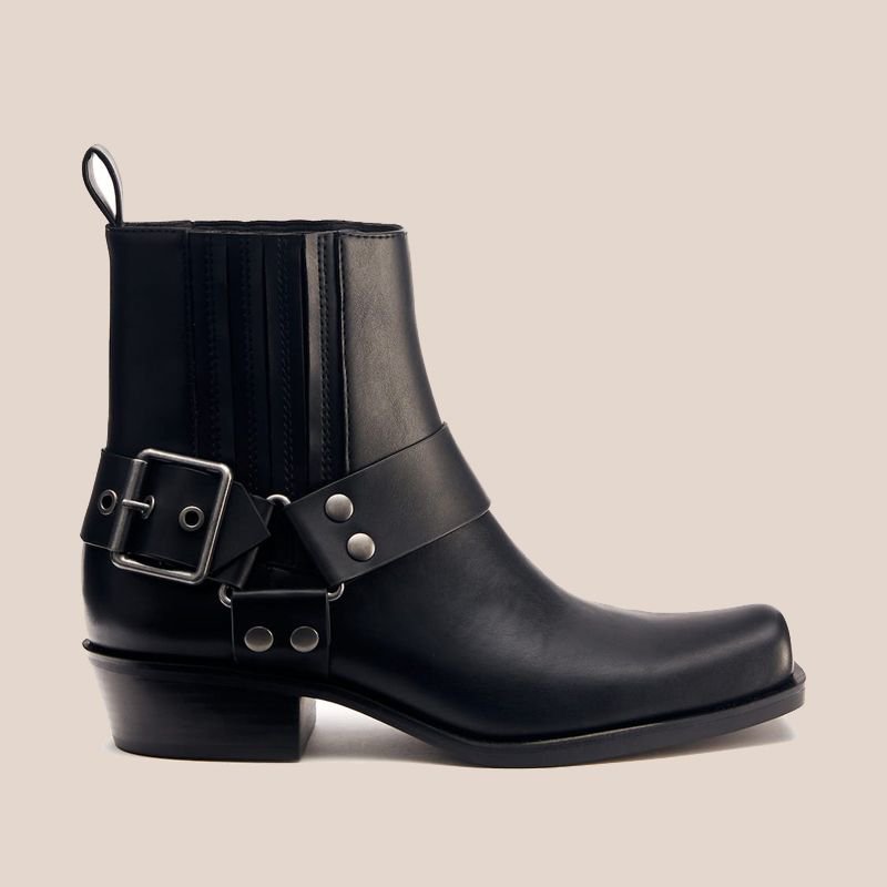 Botines Biker Pull & Bear Talla 3.5 MX Nuevos