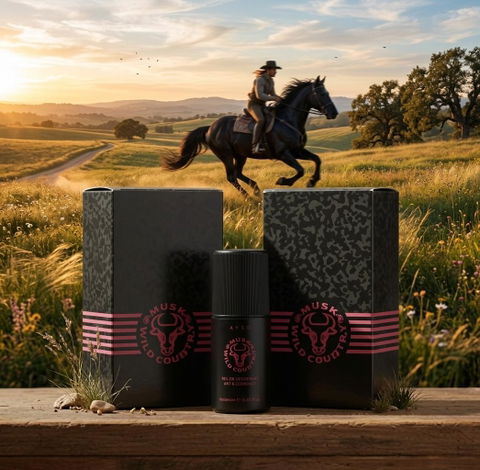 Set Wild Country Musk para caballero, descatalogado de Avón