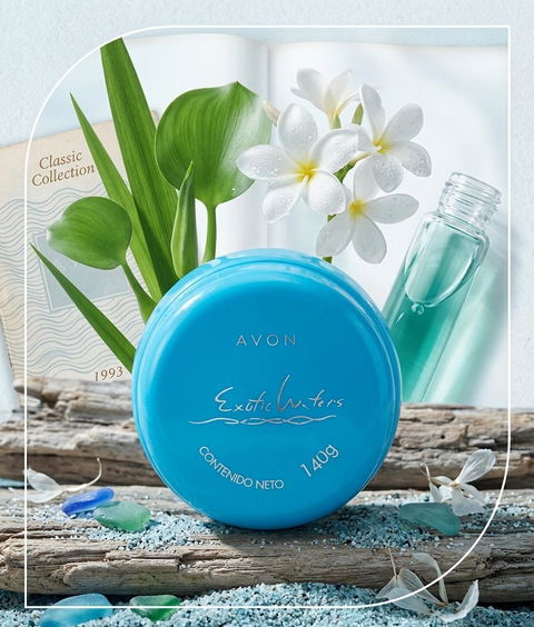 Crema perfumada Exotic Waters, edición Vintage