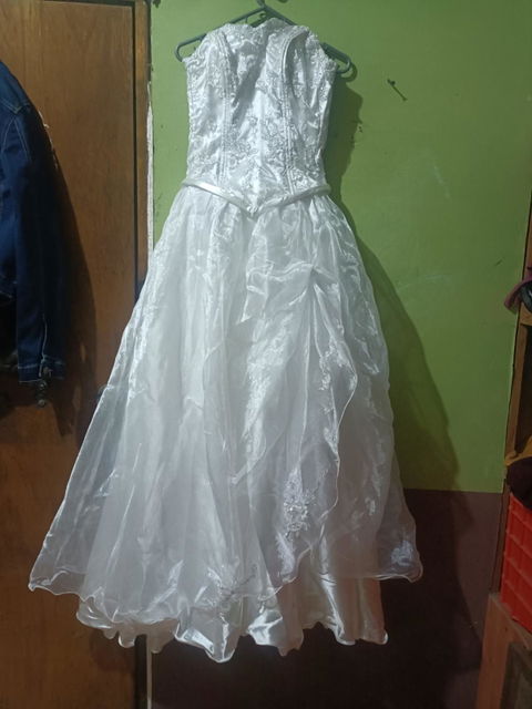 Vestido de novia.