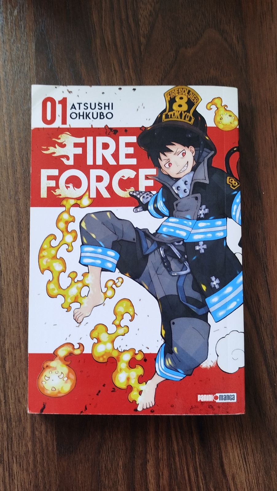 Fire Force Tomo 01 - Manga Atsushi Ōkubo