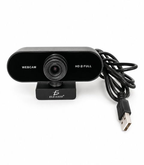 Cámara Web Ele-Gate Full HD USB - Como Nueva