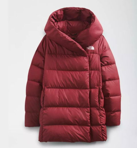 Chamarra The North Face Bagley de Plumas Color Rojo Vino Talla S
